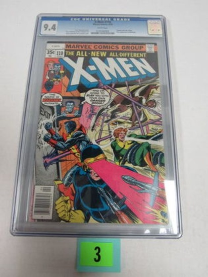 X-men #110 (1978) Key Phoenix Joins X-men Cgc 9.4