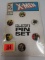 X-men (1989) Collectors Pin Set