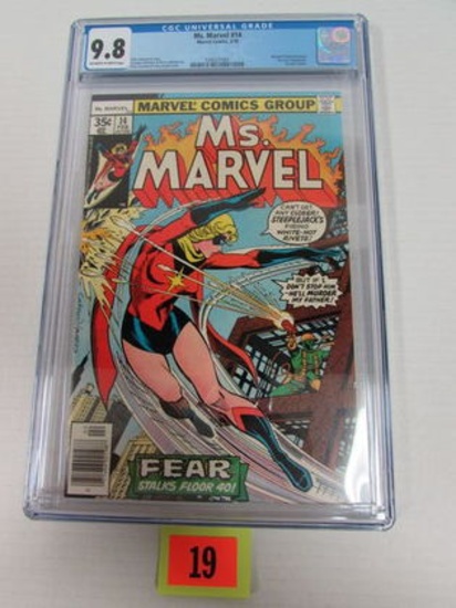 Ms. Marvel #14 (1978) Bronze Age Highest Graded Cgc 9.8