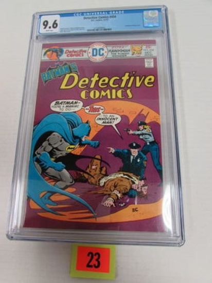 Detective Comics #454 (1975) Batman Ernie Chan Cover Cgc 9.6
