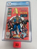 A-team #1 (1984) Marvel Key 1st Issue Cgc 9.0