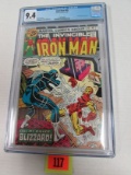 Iron Man #86 (1976) 1st Appearance Of Blizzard Cgc 9.4