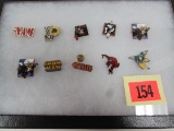 Marvel Comics (10) Copper Age Pins.