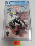 Web Of Spiderman #1 (1985) Key 1st Issue/ Black Costume Cgc 9.4
