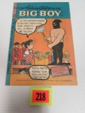 Rare! Adventures Of Big Boy Comic Book.