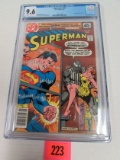 Superman #331 (1979) Bronze Age Master Jailer Cgc 9.6