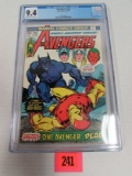 Avengers #136 (1975) Bronze Age Beast App Cgc 9.4