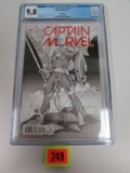 Captain Marvel #6 (2016) Sketch Variant Cover Cgc 9.8