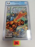 Fantastic Four V2 #1 (417) Jim Lee Cover Cgc 9.8