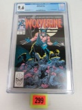 Wolverine #1 (1988) 1st Appearance As Patch Cgc 9.6
