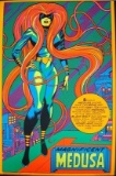 Medusa (1971) Third Eye Black Light Poster