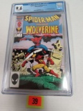 Spiderman Vs. Wolverine #1 (1987) Key 1st App. Charlemagne Cgc 9.6