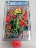 Godzilla #1 (1977) Marvel Key 1st Issue Cgc 9.4