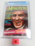 Famous Monsters Of Filmland #52 (1968) Dark Shadows Cover Cgc 8.0