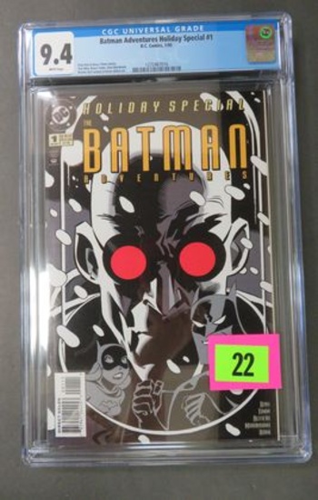 Batman Adventures Holiday Special #1 CGC 9.4 White Pages