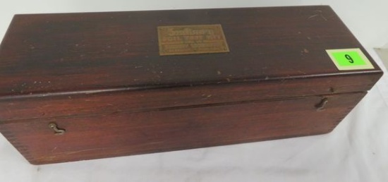 Antique Sudbury Soil Test Kit w/ Original Wooden Box