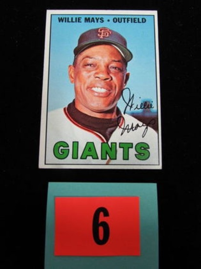 1967 Topps #200 Willie Mays Card