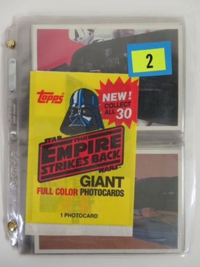 Topps (1980) Star Wars Empire Strikes Back 5" x 7" Card Set