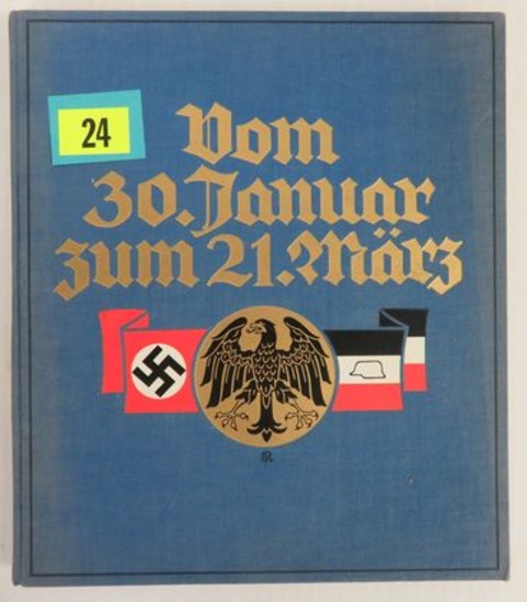 1933 German German Oversize Book