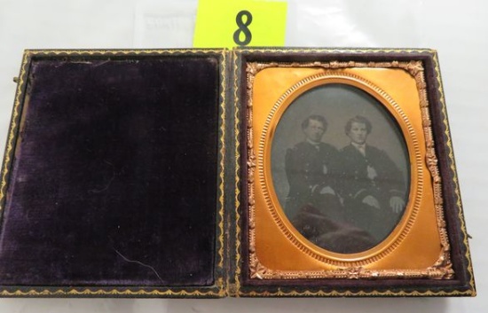 Rare Civil War Revenue Collector Tin-Type Photo