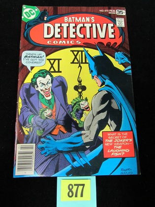 Detective Comics #475 (1978) Classic Fish Guns | Proxibid