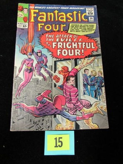 Fantastic Four #36 (1965) Key 1st Appearance Medusa