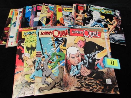 Jonny Quest #1-31 Complete Run (1986) Comico