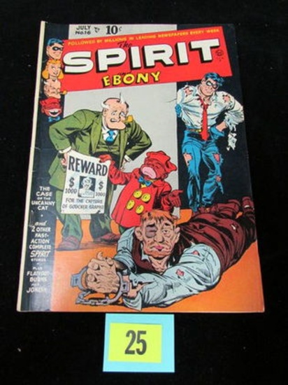 The Spirit #16 (1949) Will Eisner Rare Golden Age