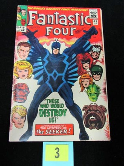 Fantastic Four #46 (1966) Key 1st Appearance Black Bolt