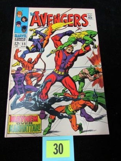 Avengers #55 (1968) Key 1st Appearance Ultron