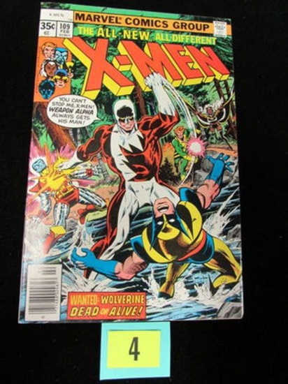 X-men #109 (1977) Key 1st Appearance Weapon Alpha