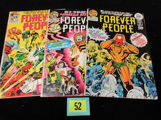 Forever People #5, 6, 7 Early Dc Bronze Age