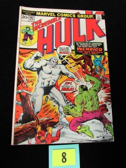 Incredible Hulk #162 (1972) Key 1st Appearance Wendigo