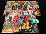 Daredevil Late Silver Age Lot #57, 62, 64, 66, 68, 70