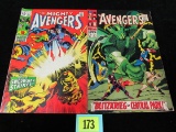 Avengers #45 & 65 Silver Age Marvel