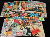 All-star Comics Bronze Age Lot (12 Issues) Icl. #269 (1st E2 Huntress)