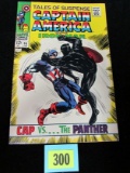 Tales Of Suspense #98 (1968) Classic Black Panther Vs. Cap Cover