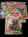 Giant-size Avengers #1, 2, 3, 4 Bronze Age