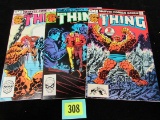 The Thing #1, 2, 3 Marvel Copper Age Run