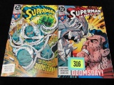 Superman Man Of Steel #18 & 19 Key 1st / 2nd Apperance Doomsday