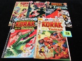 Korak Son Of Tarzan Dc #46, 47, 50, 51, 53 Bronze Age