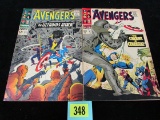 Avengers #36 & 37 (1966) Marvel Silver Age