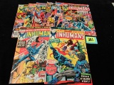 Inhumans #1, 2, 3, 5, 6, 7, 8, 10 Bronze Age Marvel