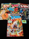 X-men #113, 114, 116, 117 Bronze Age Marvel Lot