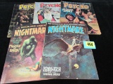 (5) Silver Age Psycho & Nightmare Skywald Pub. Horror