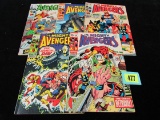Avengers Silver Age Lot #66, 67, 68, 69, 70