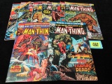 Man-thing Marvel Bronze Age Lot (9 Issues)