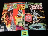 Fantasy Masterpieces (1979) #1, 2, 3 Bronze Age Silver Surfer