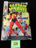 Captain Marvel #17 (1969) Rick Jones Co-exists W/ Captain Marvel