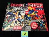 Avengers #34 & 35 (1966) Silver Age Marvel